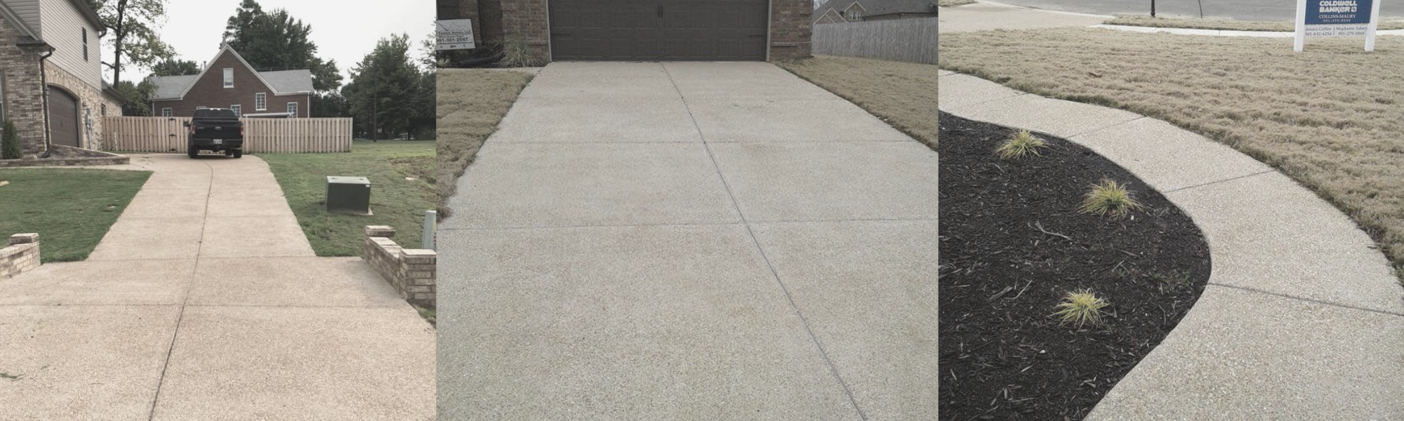 concrete driveways and sidewalks 